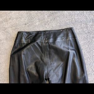 SO HOT BARELY WORN ! PLEIN SUD-LEATHER PANTS